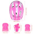 thumbnail image 3 of 1 Juego de protectores para patinaje infantil: rodilleras, casco de seguridad para patinete y coderas., 3 of 8