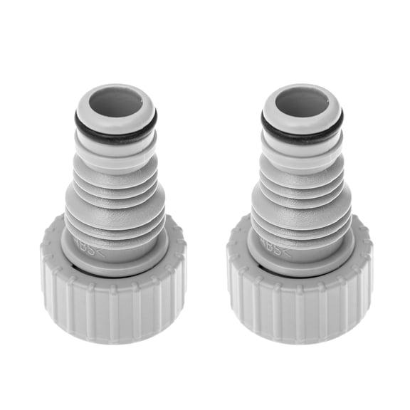 Set of 2 Pool Hose Adapter Pool Fitting Swimming Pool Drainage Adapter Hose Connector Pool Water Drain Adapter for Pool