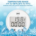thumbnail image 2 of Ice Bath Thermometer with Timer Automatic Ice Bath Water Thermometer Humidity Instruments Home Measurement Tools, 2 of 7