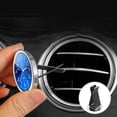 thumbnail image 4 of CanGong Mini Luminous Car Clock 1.5 In Metal Round Vehicle Decorative Clock For Universal Automotive Watch Clock Accessories For Home Boat Truck SUV Car Car Vent Clip Aroma Pod for Car Car Air Visor, 4 of 9