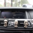 thumbnail image 4 of Clips de olor de cabeza de fantasma de ventilación de aire de coche de 3 piezas con, 4 of 7