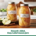thumbnail image 4 of Ball Regular Mouth Easy Label Glass Mason Jars with Lids and Bands, Quart Size 32 oz (Pack of 2), 4 of 8