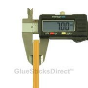GlueSticksDirect® Translucent Peach Colored Glue Sticks for Glue Gun, Mini 5/16 X 4 24 Sticks