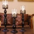 thumbnail image 2 of Candelabros de metal para centros de mesa de boda, decoración de mesa, candelabros, adornos para el hogar, candelabro de piso antiguo B, 2 of 4