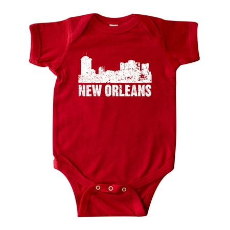 

Inktastic New Orleans Skyline Grunge Gift Baby Boy or Baby Girl Bodysuit
