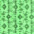 thumbnail image 1 of Ahgly Company Indoor Square Abstract Emerald Green Modern Area Rugs, 3' Square, 1 of 4