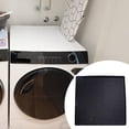 thumbnail image 4 of Cubierta superior para lavadora y secadora, almohadilla de almacenamiento para lavadora, lavable, compatibilidad universal, almohadilla protectora negro 60x60cm, 4 of 8