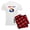 With Red Plaid Pant, variant on CafePress - Artist Pajamas - Men's Light Loose Fit Cotton Pajama Set