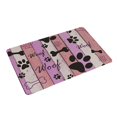 thumbnail image 2 of Linnome Pet Feeding Mat Diatomite Ultra Water Absorbent Anti-Spill Anti-Slip Rectangular Placemat for Dog Cat Food Water Bowl Floor Protection 15.74x23.62in, 2 of 9