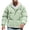 Green, variant on Maoxin Men Jacket Men's Solid Color Thick Dake TwoLayer Windproof Pocket Zipper Hooded Outdoor Jacket Jackets for Men , Black , S
