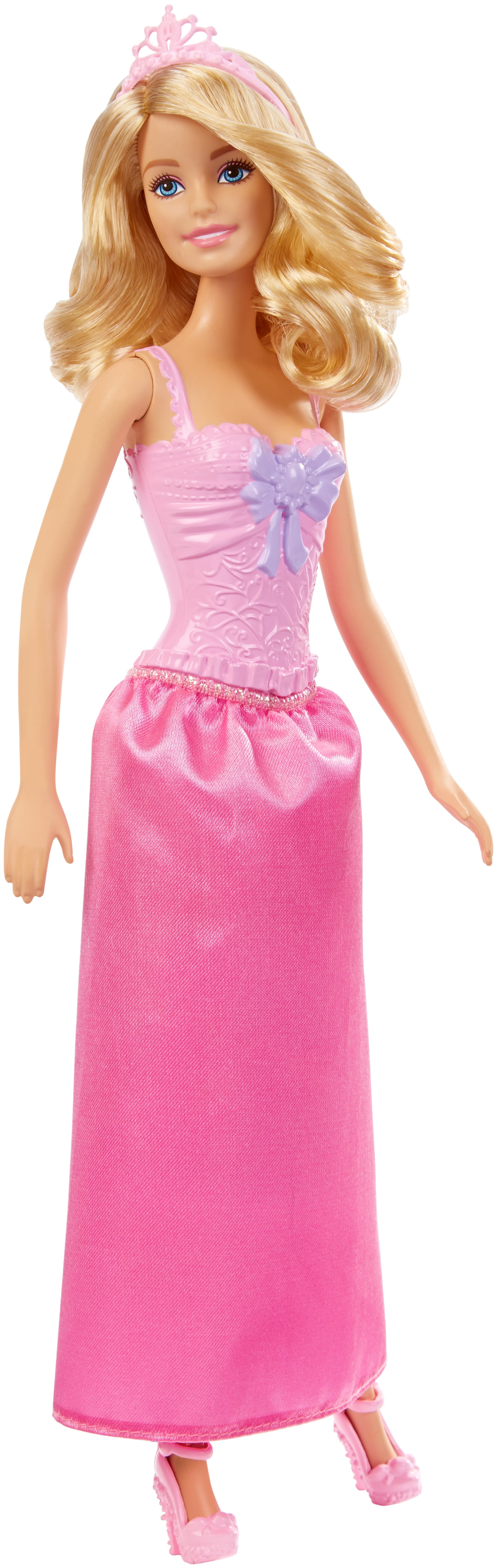 ハウス】 Barbie Princess Doll - Pink and Gold Dress by Barbie :109085175 ...