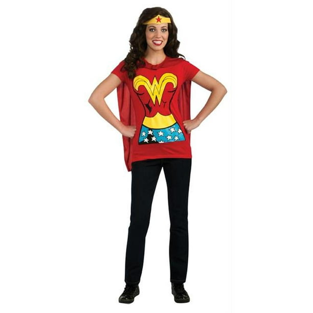 Costumes For All Occasions Ru880475Xl Chemise de Wonderwoman Xlarge