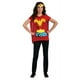 Costumes For All Occasions Ru880475Xl Chemise de Wonderwoman Xlarge – image 1 sur 1