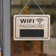 thumbnail image 2 of Wifi Sign Wifi Password Sign Wood Door Sign Wifi Password Pendant for Door, 2 of 4