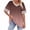 ❧245-Brown, variant on Women's Fashion Loose Fit Casual Plus Size V Neck Short Sleeve Gradient Print Summer Undershirt T Shirt Top Soft Breathable Lightweight Daily Wear Blouse
