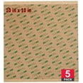 thumbnail image 2 of WEUPE Adhesive Transfer Tape, Double Sided Transfer Sheet, 10" x 10" 468MP (5-Pack), 2 of 7