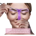 thumbnail image 3 of EXLEAF 2026 New 8-Style Reusable Eyebrow Stencil Kit - Diy Shaping Template for Great Arch, Grooming Guide for Beginners - Pink for Eyebrow Shaping, Grooming, Beginners, Makeup Routine, Home Use., 3 of 7