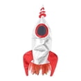thumbnail image 2 of Disfraz de cohete para niños, ropa para carnaval, cumpleaños, festivales y celebraciones., 2 of 8