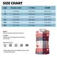 thumbnail image 6 of Fotbe Men's Heart Plaid Print Men's Sleeveless Muscle Tank Tops Casual T-Shirts for Gym Workout Beach-X-Large, 6 of 8