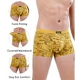 thumbnail image 4 of wirarpa Men's Underwear Micro Modal Trunks Briefs Short Leg Underwear 4 Pack Sizes S-3XL, 4 of 6