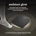 thumbnail image 4 of Homedics Glo Connected Body Composition Scale with Perimeter Lighting, 4 of 9
