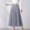 Grey, variant on Skirts for Women Elastic High Waist A Line Layered Tutu Mesh Flowy Skirt Ankle Length Comfortable Womens Long Skirts Khaki One Size