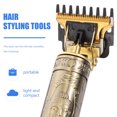 thumbnail image 2 of OULII 1 Set Electric Haircut Kit Quick Trimming Golden Metal for Hair Salon Use, 2 of 5