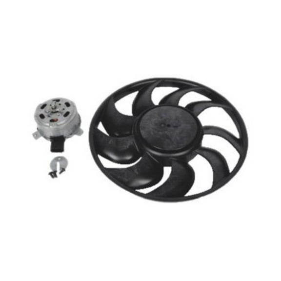 KarParts360 For Chevy Malibu 2013 2014 2015 2016 Engine Cooling Fan | Plastic | 7 Blade | 1.57 inches Hub Depth | 12 DC Voltage | Electrical