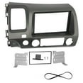 thumbnail image 1 of KAKOWELY Cadre de Lecteur DVD de Voiture 1 Ensemble Cadre Stéréo de Remplacement Kit de Montage de Lecteur DVD 2D Compatible avec Civic - Conducteur Gauche 15.35"X11.02"X3.54 Pouces, 1 of 5