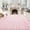 Pink, variant on 9X12 Area Rugs for Living Room, Abstract Modern Washable Rugs, Non-Slip Low-Pile Soft Floor Carpet for Bedroom, Living Room, Dining Room, Orange