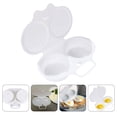 thumbnail image 1 of BESTYASH Portable Egg Maker for Microwave in White Plastic Safe and Dishwasher Friendly 7 Eggs Capacity, 1 of 8