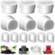 thumbnail image 1 of Kattvattenfontänfilter, 6-pack Ersättningskolfilter för 7,5L/3,7L/1,8L Keramiska Husdjursvattenfontäner Avalon och Pagoda, Skumförfilter och Kol, 1 of 5