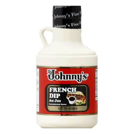 French Food - Johnny Fine Foods French Dip Concentrate, 8 OZ (Pack of 6)