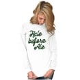 thumbnail image 4 of Kale Before Ale Beer Drinking Healthy Long Sleeve TShirt Men Women Brisco Brands S, 4 of 5