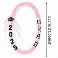 thumbnail image 2 of Hearth & Gear Graduation Wreath 2025 Graduates Handmade Ribbon Wreath Double Braided Ribbon Necklace With Graduation Letter, 2 of 4