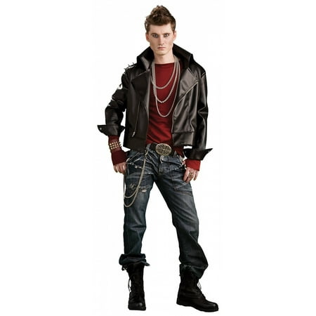 Hell Rider Jacket Adult Adult Costume - Standard