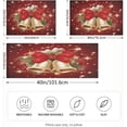 thumbnail image 4 of Coolnut Christmas Bell Satin Pillowcase for Hair and Skin Silk Pillowcase Soft Sleeping Pillow Covers Smooth Cooling Pillowcase with Envelope Closure Size Standard 20x26 in Home Decor Gifts, 4 of 7