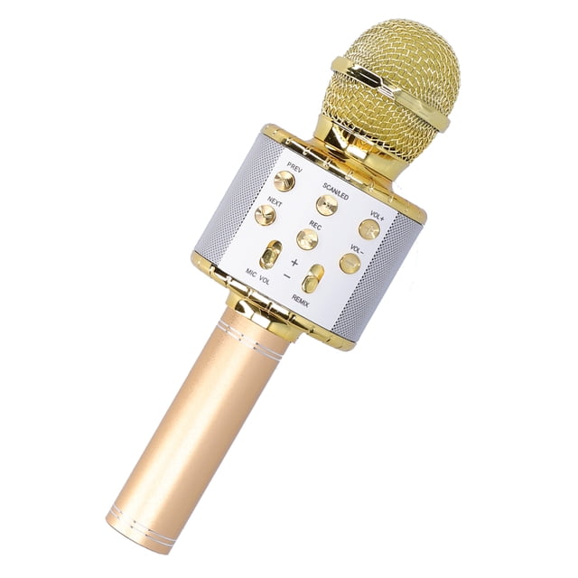 Bluetooth Microphone,Wireless Microphone Speaker Bluetooth Wireless Karaoke Microphone Handheld Microphone Professionally Tested