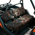 thumbnail image 2 of Uorisanigo UTV Seat Cover Universal Mule Seat Cushion Cover Fit for 3010 Diesel 4x4 2003-2008, Elastic Polyester Fabric Bench Seats Covers Full Protection(Camo American Flag Wolf Hunter), 2 of 7