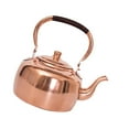 thumbnail image 1 of relayinert Tea Kettle Retro Hot Water Kettle for Induction Hob Stoves Boiling Water 3L Red Bronze 3L, 1 of 1