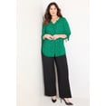 thumbnail image 5 of Catherines Women's Plus Size Refined Wide Leg Pant, 5 of 6
