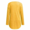 thumbnail image 5 of EDFBUYKRS Women's and Women's Plus V Neck Tunic Sweatshirt with Long Sleeves, Sizes Xxl, 5 of 5