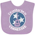 thumbnail image 3 of Inktastic I'd Rather Be in Tennessee Boys or Girls Baby Bib, 3 of 4