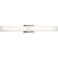 thumbnail image 5 of Light Vanity Light Approved for Damp Locations with Contemporary Inspirations 32 inches Wide-Chrome Finish Bailey Street Home 147-Bel-2013982, 5 of 8
