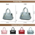 thumbnail image 5 of Boston Tote Bag for Women, Soft PU Leather Crossbody Shoulder Bags Hobo Handbags with Removable Shoulder Strap, 5 of 7