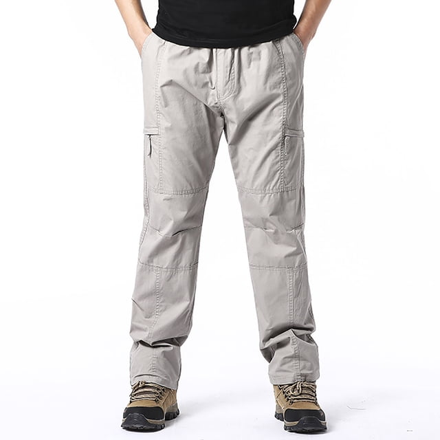 Pantalones largos, pantalones de trabajo, pantalones casuales para hombre, pantalones deportivos holgados de gran tamaño, pantalones de pierna recta, pantalones de pierna recta para exteriores, pantal