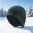 thumbnail image 3 of Fuzz Ear Flap Beanie Hat for Men Thermal Windproof Winter Skull Cap with Ear Covers Dark Gray Free Size, 3 of 5