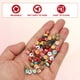 thumbnail image 3 of Uxcell 100 Pcs Perlas de Letras Acrílicas, Perlas Redondas Coloridas de Alfabeto de 4x7mm con Letra Dorada E, Perlas Espaciadoras de Alfabeto Planas para Hacer Joyería, Pulseras y Collares, 3 of 6