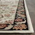 thumbnail image 3 of Safavieh Easy Care Myrtle Floral Runner Rug, Ivory/Black, 2'6" x 10', 3 of 11