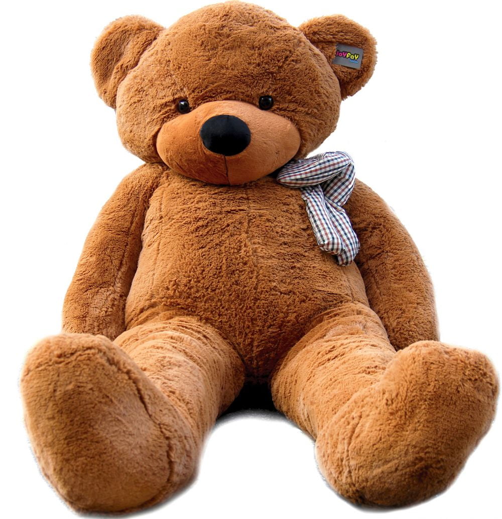 Giant huge big Unstuffed Animal Teddy bear Brown Plush Soft Toy DIY 78" 6.5ft 